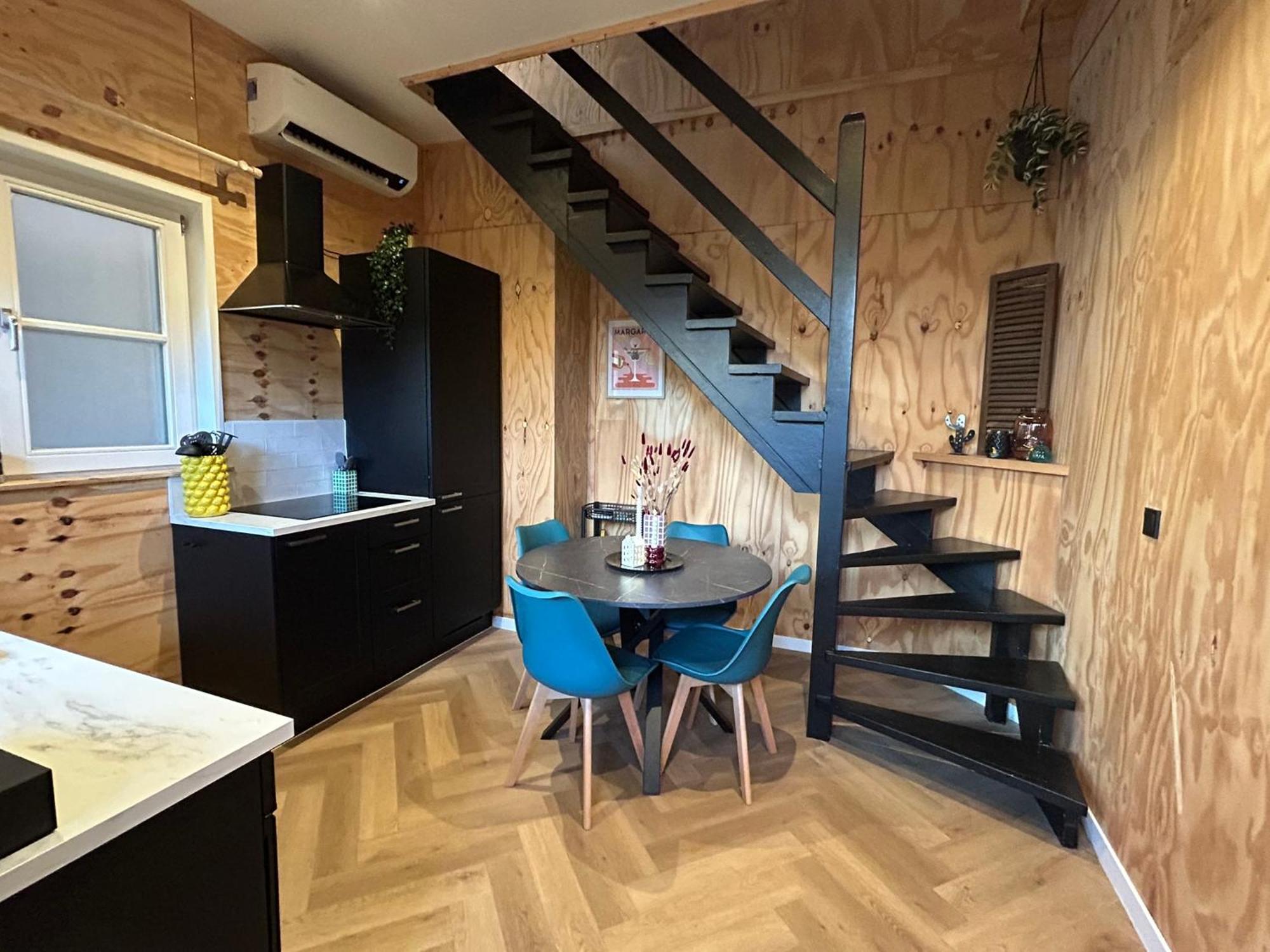 Вилла Tiny House Thuus Синт-Анналанд Экстерьер фото